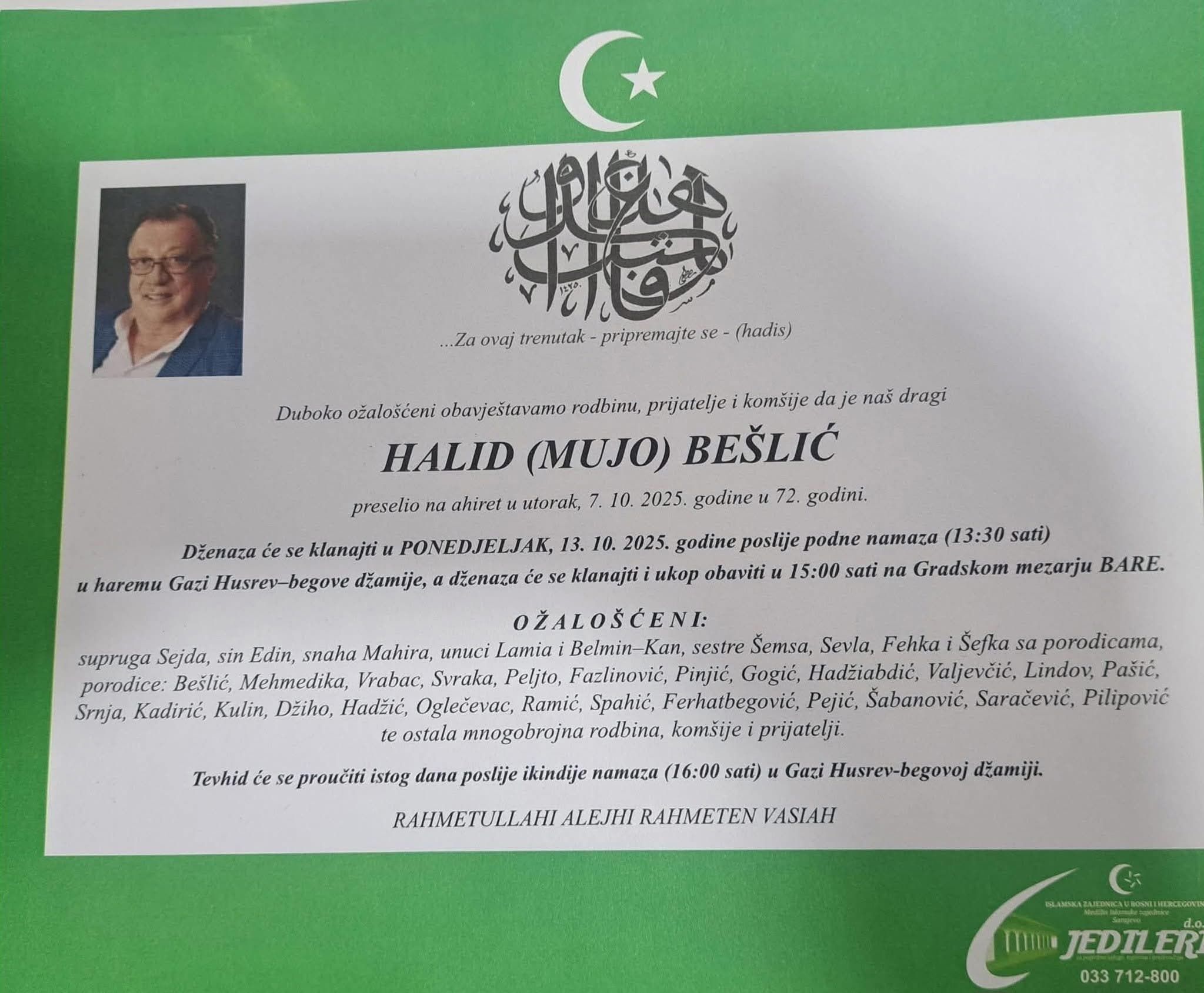 HALID BEŠLIĆ